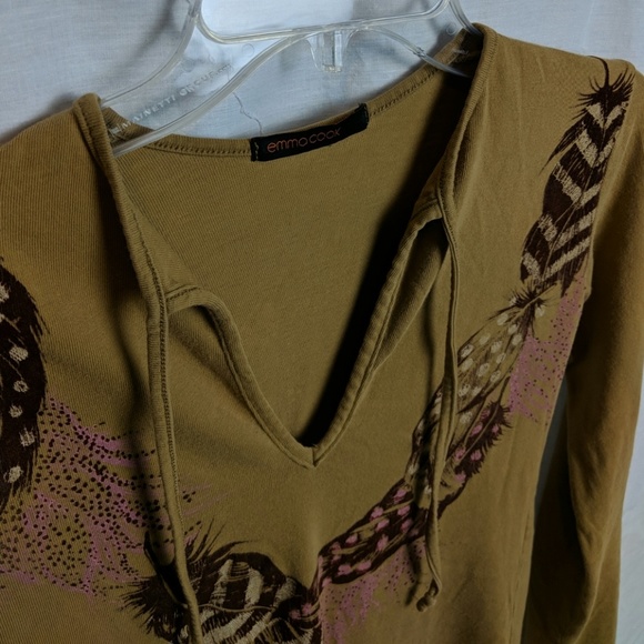 Tan long sleeve shirt - Picture 2 of 6